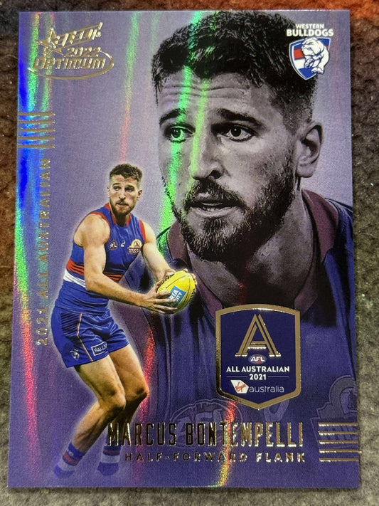 Marcus Bontempelli Western Bulldogs 2022 Optimum All Australian 30/80
