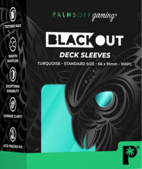 Blackout Deck Sleeves - Standard Size