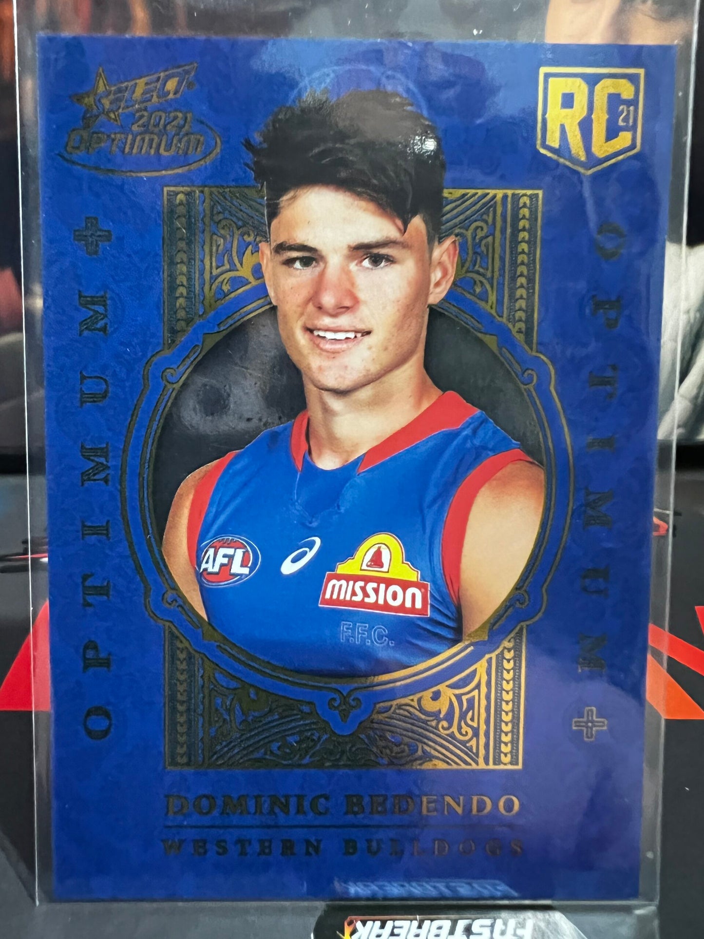 Dominic Bedendo - Western Bulldogs - 2021 - Optimum - Optimum RC + - 240/455