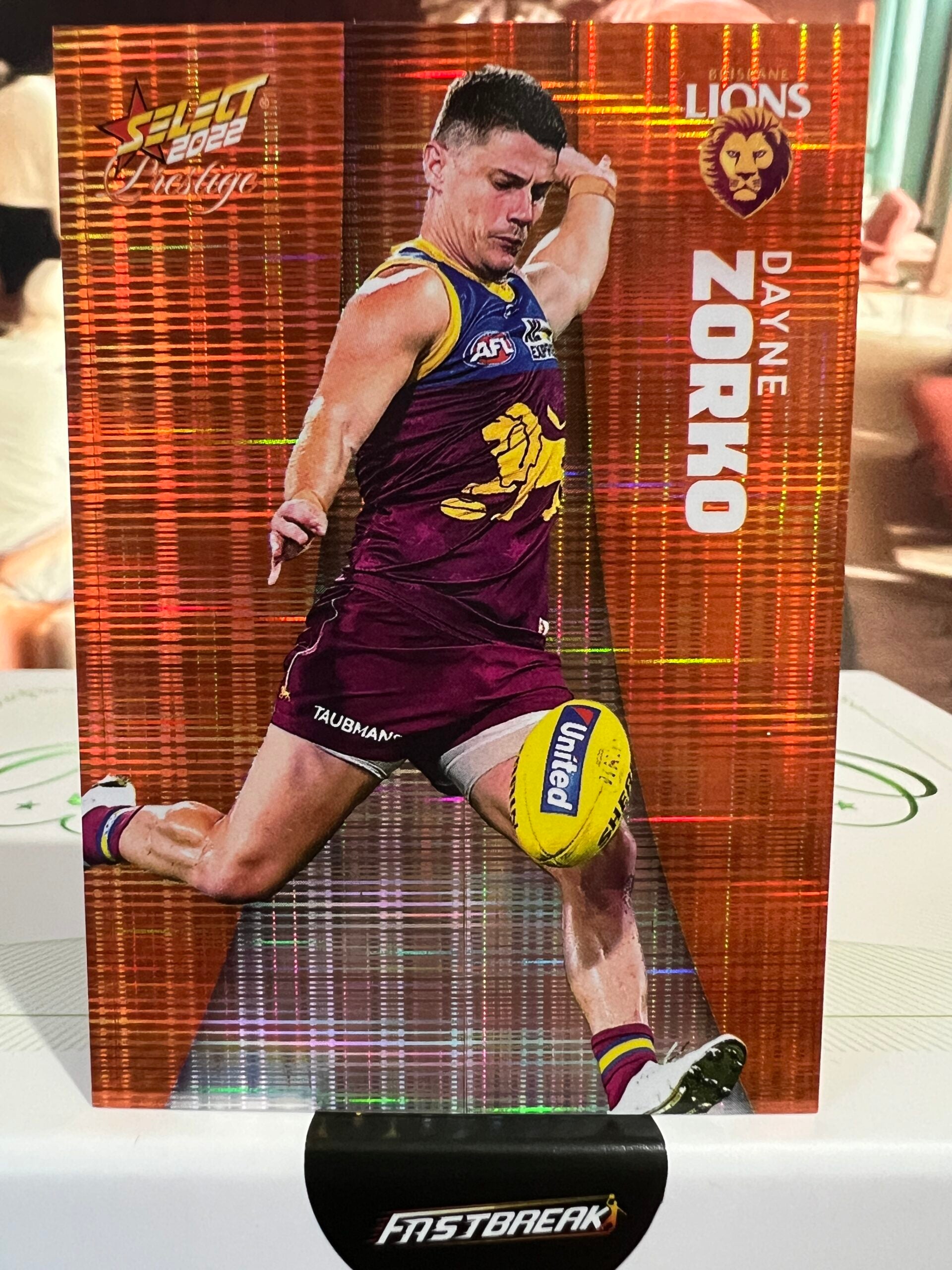 Dayne Zorko - Brisbane - 2022 - Prestige - Orange Paralell - 191/210