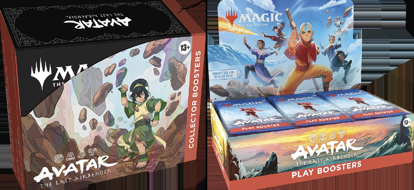 Magic Avatar: The Last Airbender  Bundle - Collector Booster Box and Play Booster Box