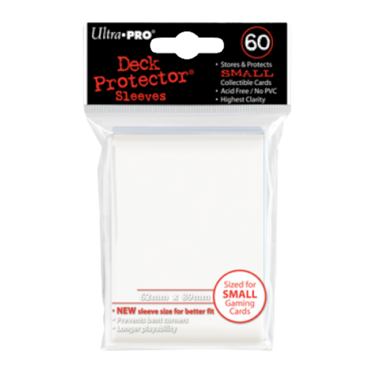 Ultra Pro - Mini Deck Protector 60 Count White (Yu-Gi-Oh)