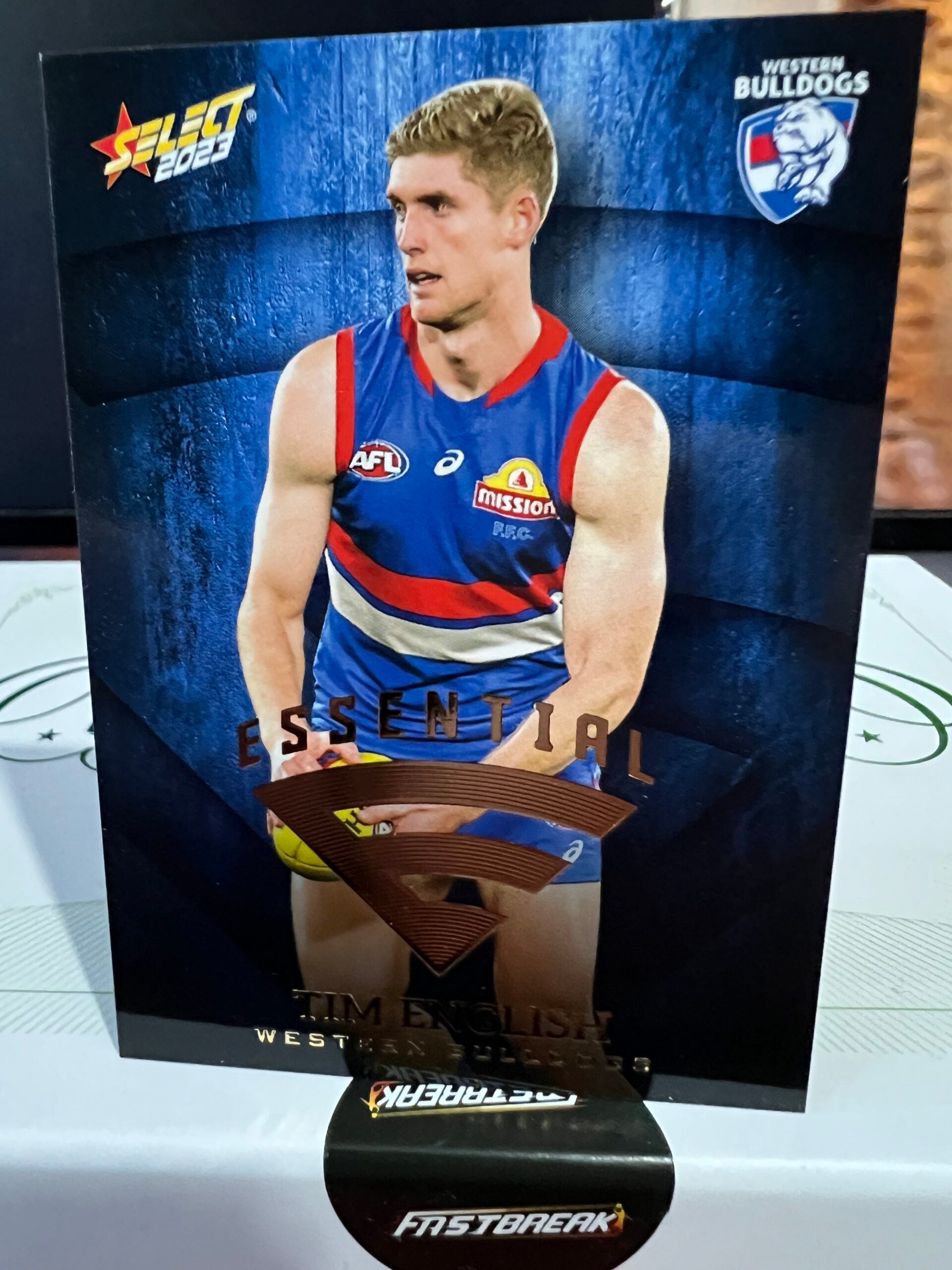 Tim English - Western Bulldogs - 2023 - Footy Stars - Essential -