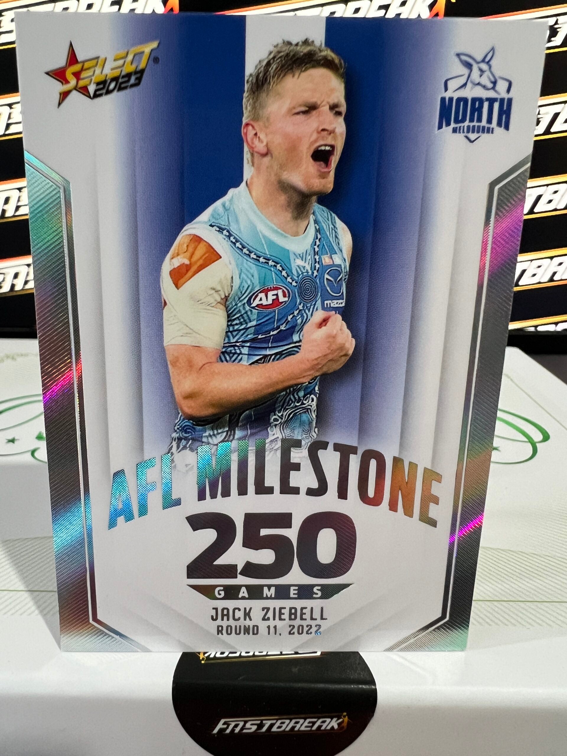 Jack Ziebell - North Melbourne - 2023 - Footy Stars - Milestone -