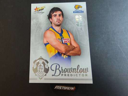 Ander Gaff - West Coast - 2020 - Prestige - Platinum Brownlow Predictor - 23/60