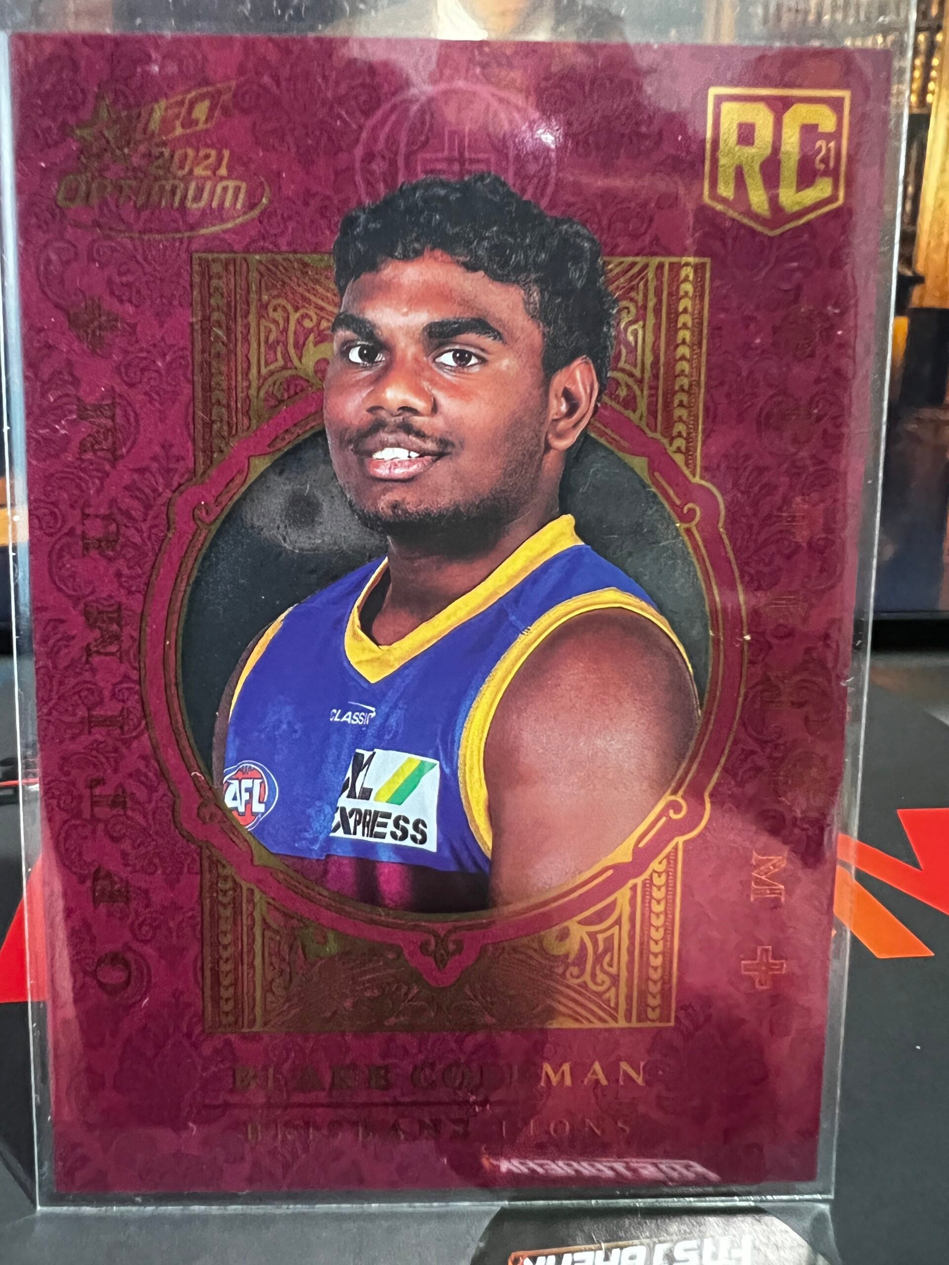 Blake Coleman - Brisbane - 2021 - Optimum - Optimum RC + - 354/455