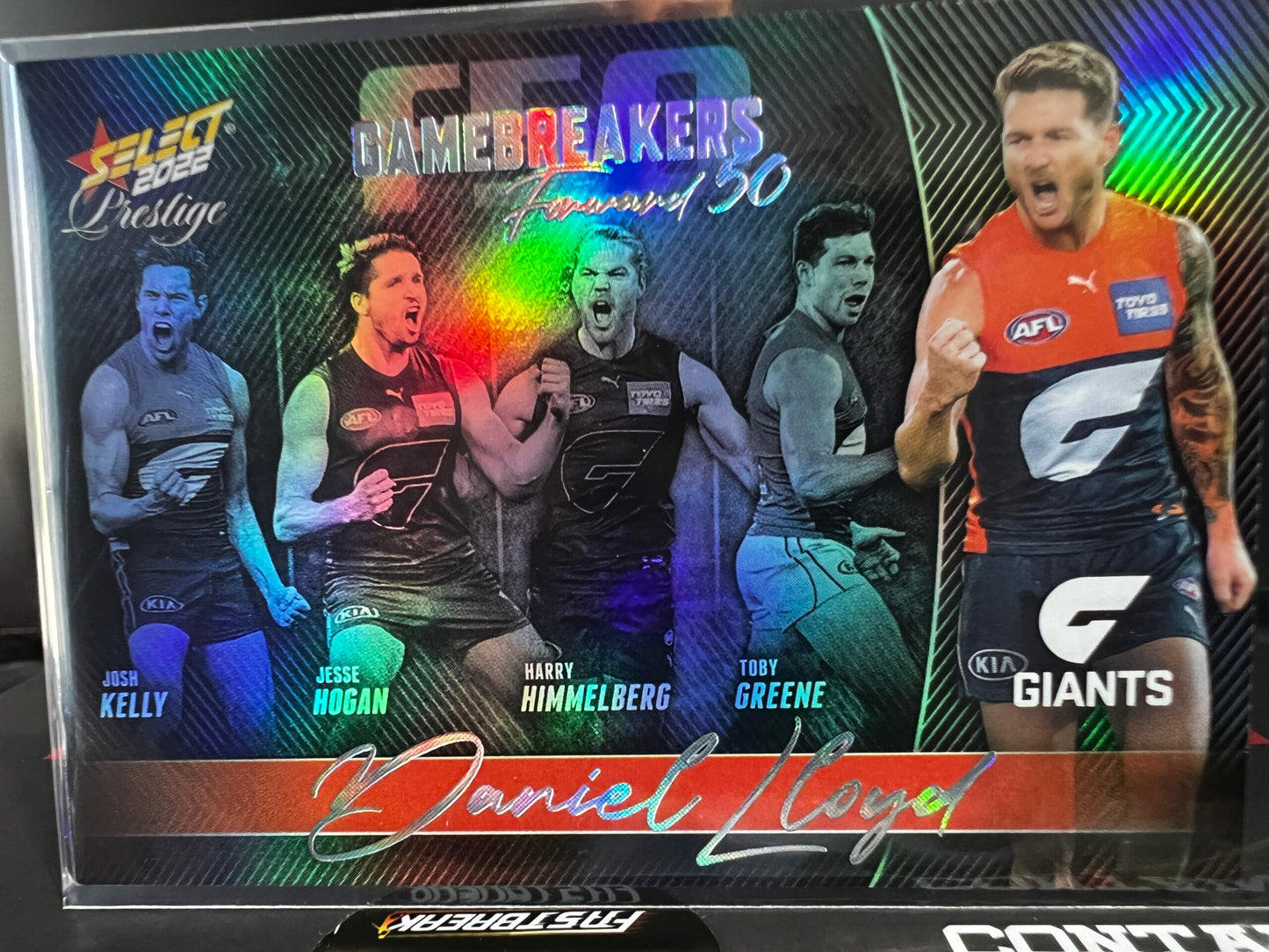 Daniel Lloyd - GWS - 2022 - Footy Stars Prestige - Gamebreakers - 496/750