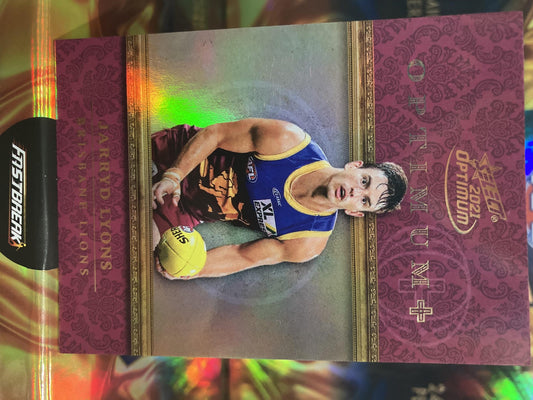 Jarryd Lyons - Brisbane - 2021 - Optimum - Optimum + - 10/115