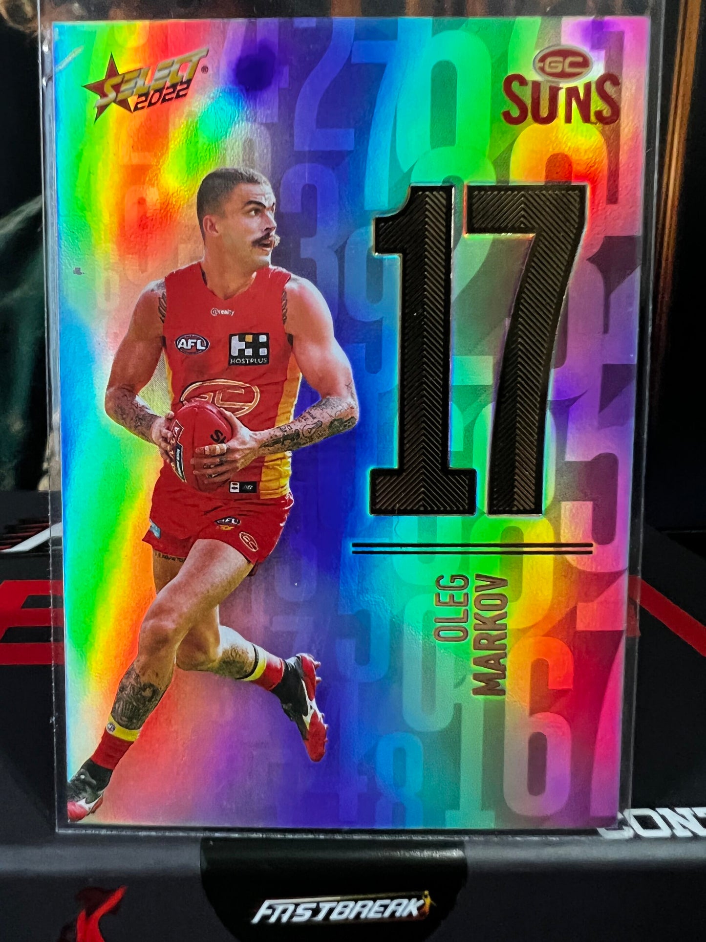 Oleg Markov - Gold Coast - 2022 - Footy Stars  - Daylight Numbers - 30/190