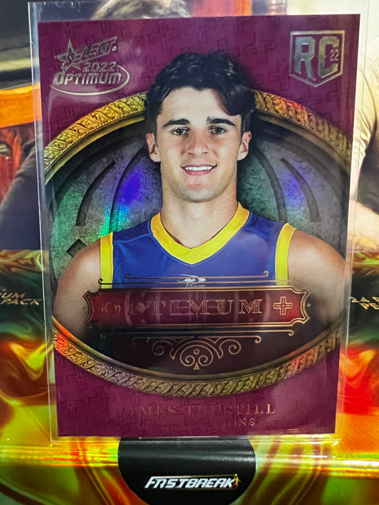 James Tunstill Brisbane 2022 Optimum Optimum Plus Parallel Rookie RC 114/115