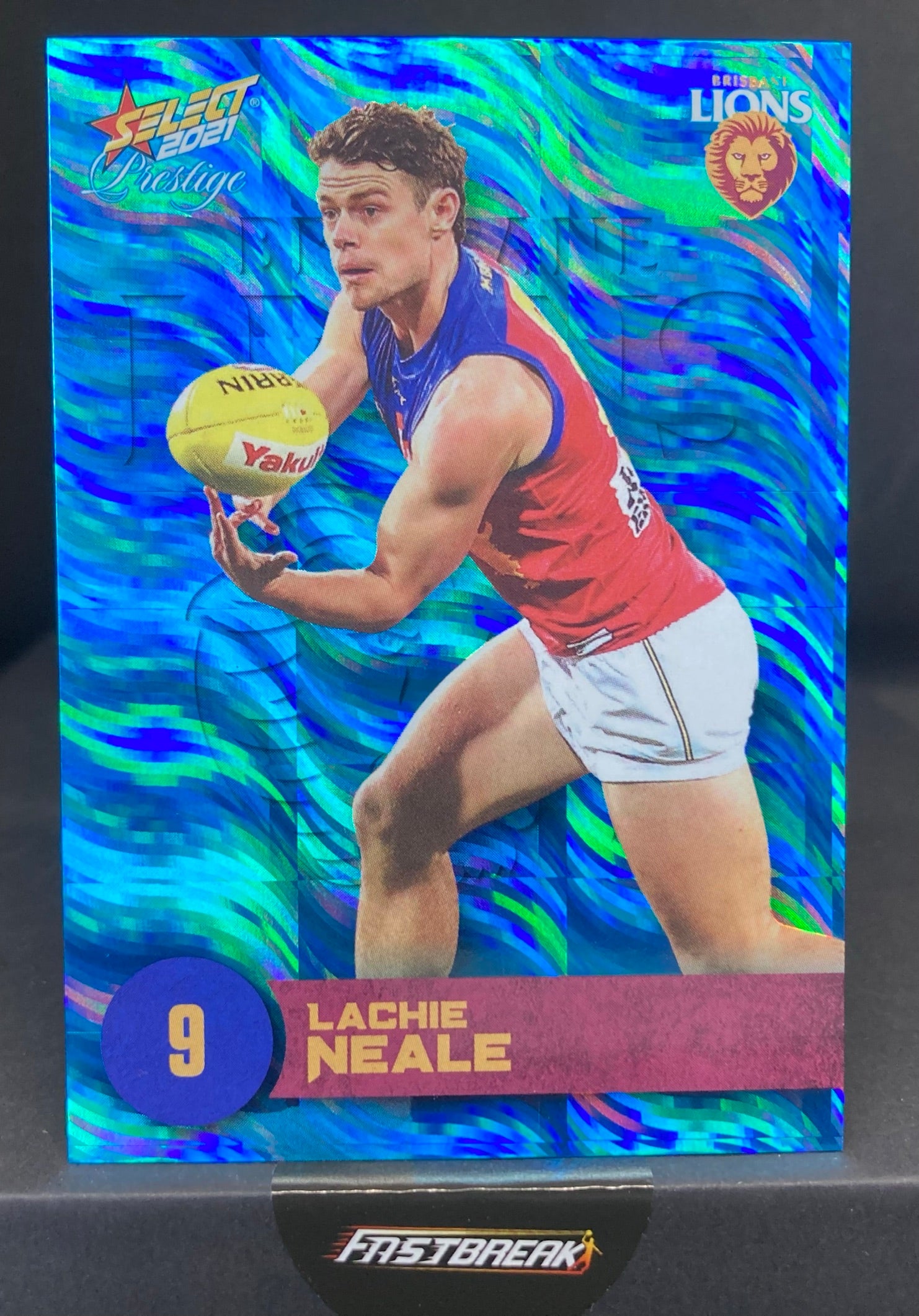 Lachie Neale - Brisbane - 2021 - FS Prestige - Blue Paralell - 94/125