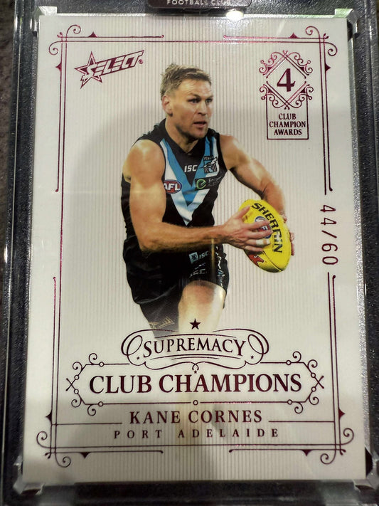 Kane Cornes Port Adelaide 2021 Supremacy Club Champions 44/60
