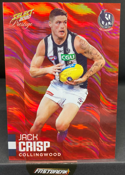 Jack Crisp - Collingwood - 2020 - FS Prestige - Red Paralell - 169/170