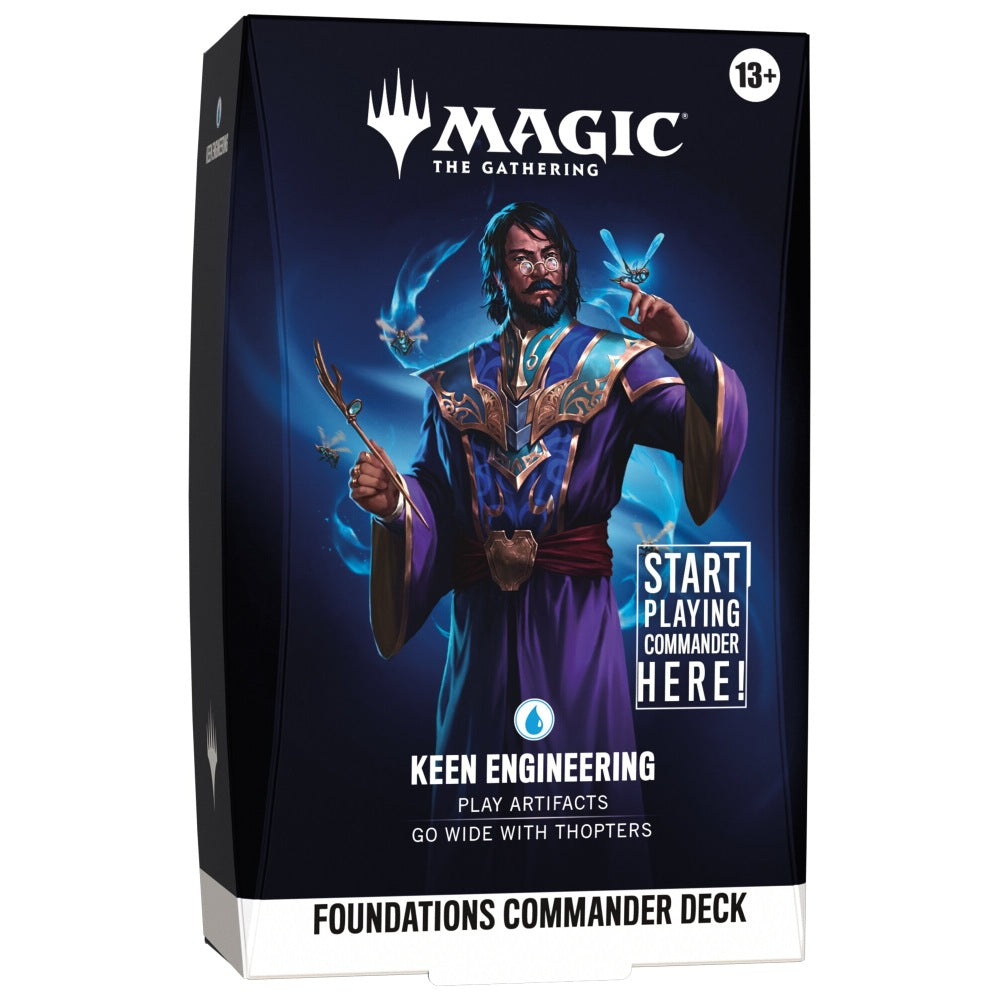 Magic Foundations - Starter Commander Deck Display One deck