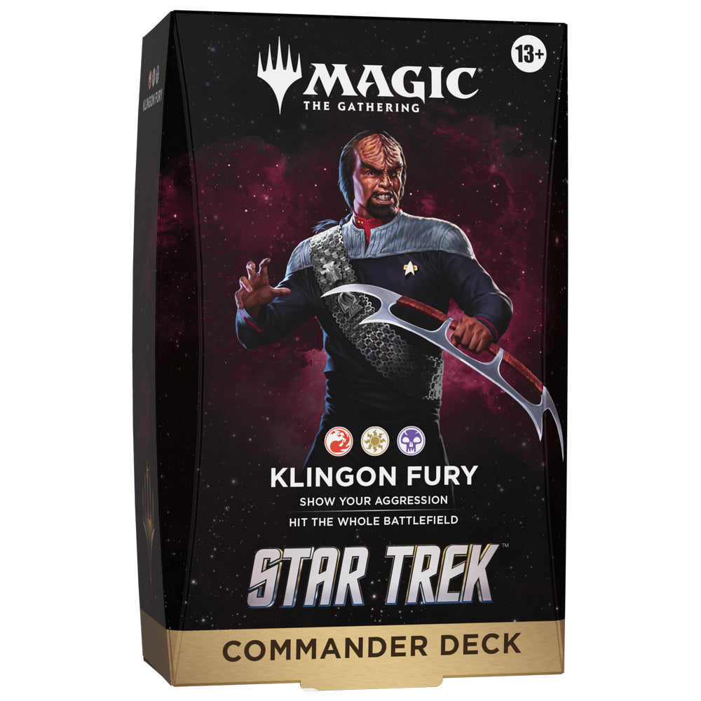 Magic Star Trek - Commander Deck Display