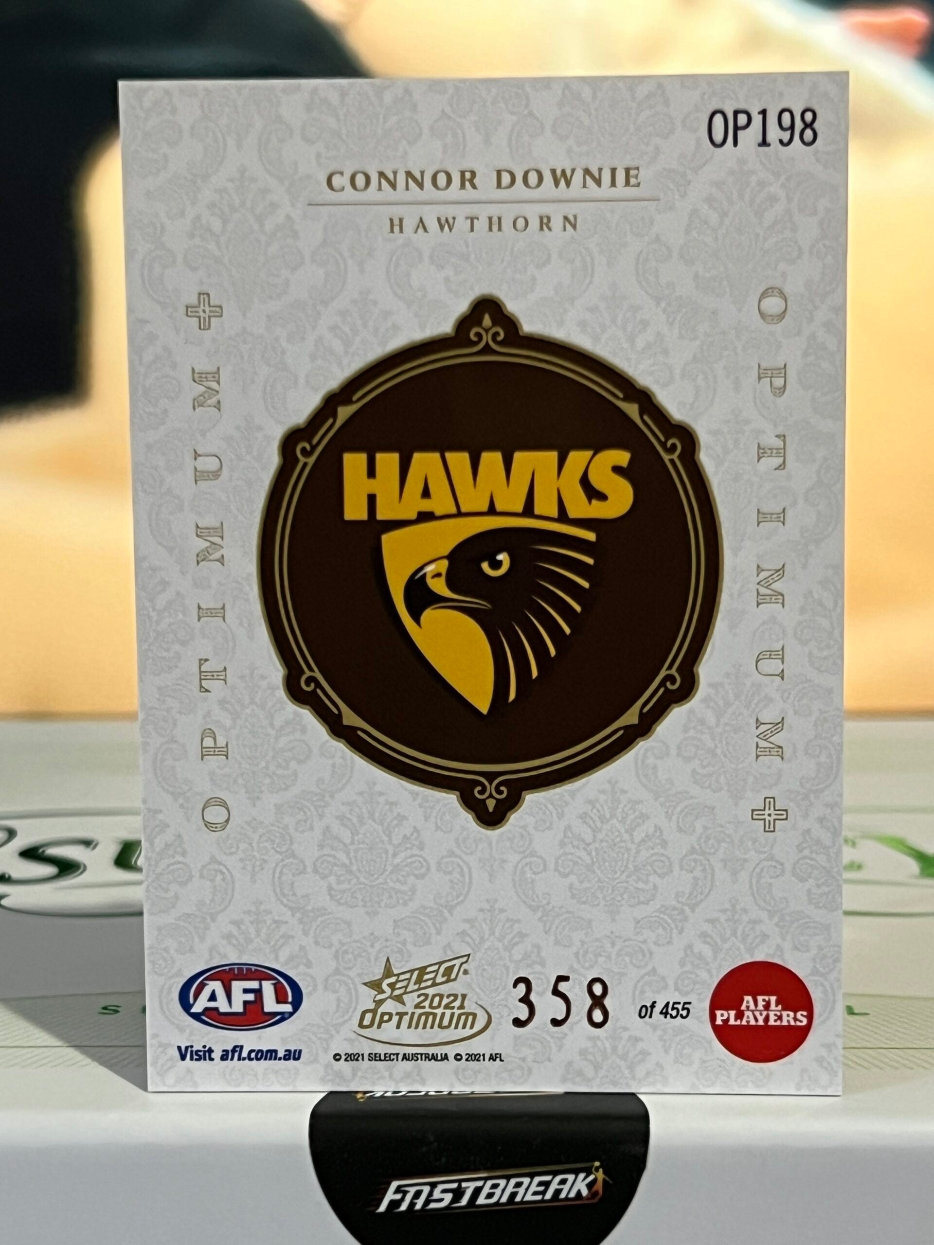 Connor Downie - Hawthorn - 2021 - Optimum - Optimum + - 358/455