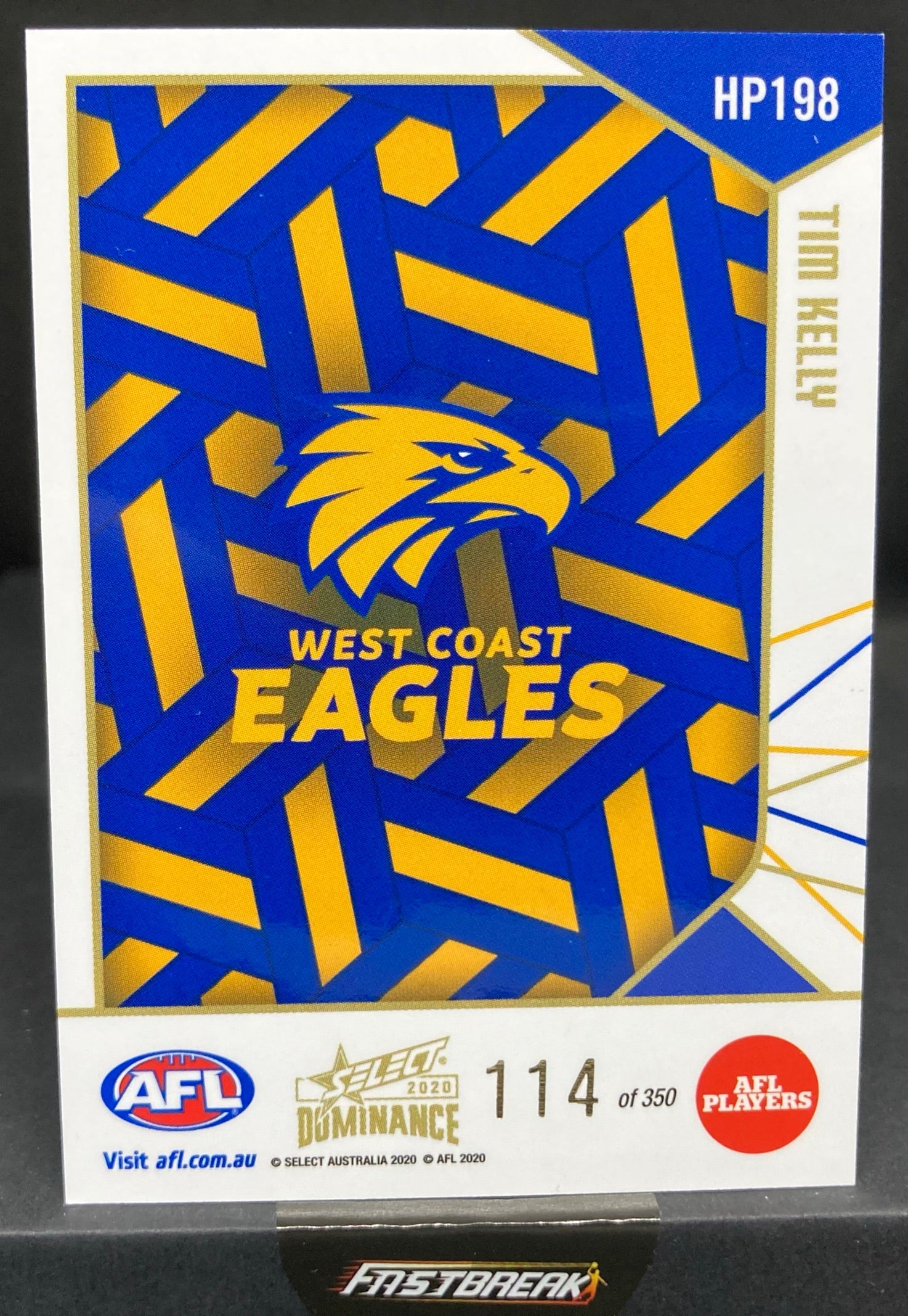 Tim Kelly - West Coast - 2020 - Dominance - Holofoil - 114/350