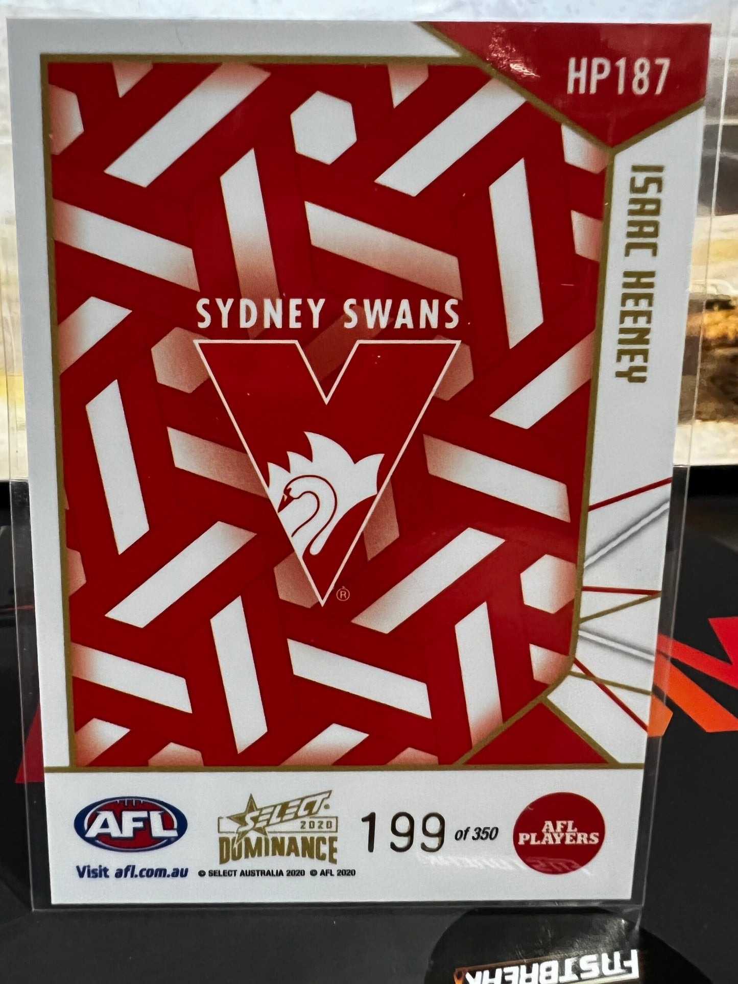 Isaac Heeney - Sydney - 2020 - Dominance - Holofoil - 199/350