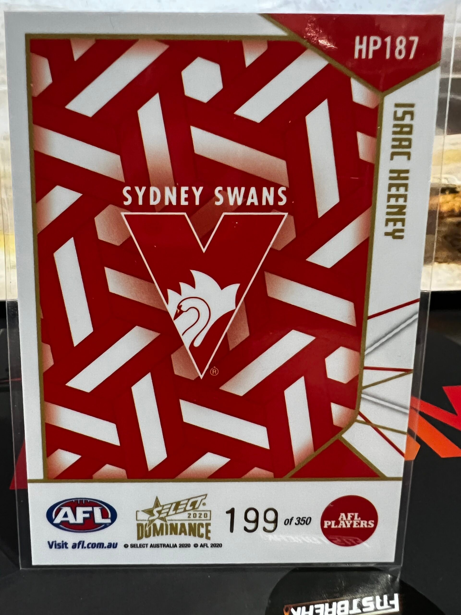Isaac Heeney - Sydney - 2020 - Dominance - Holofoil - 199/350