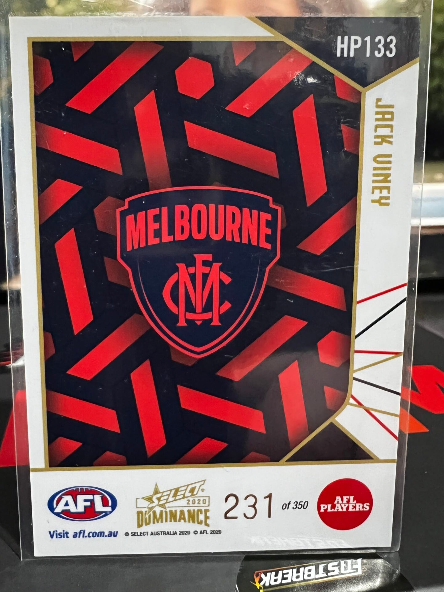 Jack Viney - Melbourne - 2020 - Dominance - Holofoil - 231/350