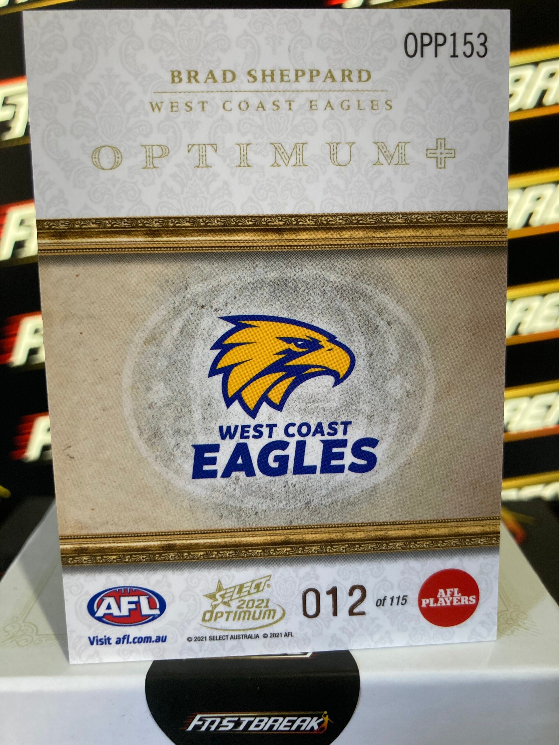 Brad Sheppard - West Coast - 2021 - Optimum - Optimum + Paralell - 12/115
