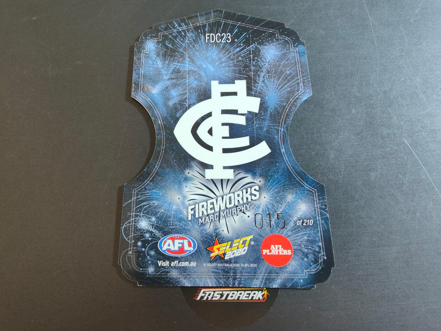 Marc Murphy - Carlton - 2020 - Footy Stars - Fireworks - 15/210