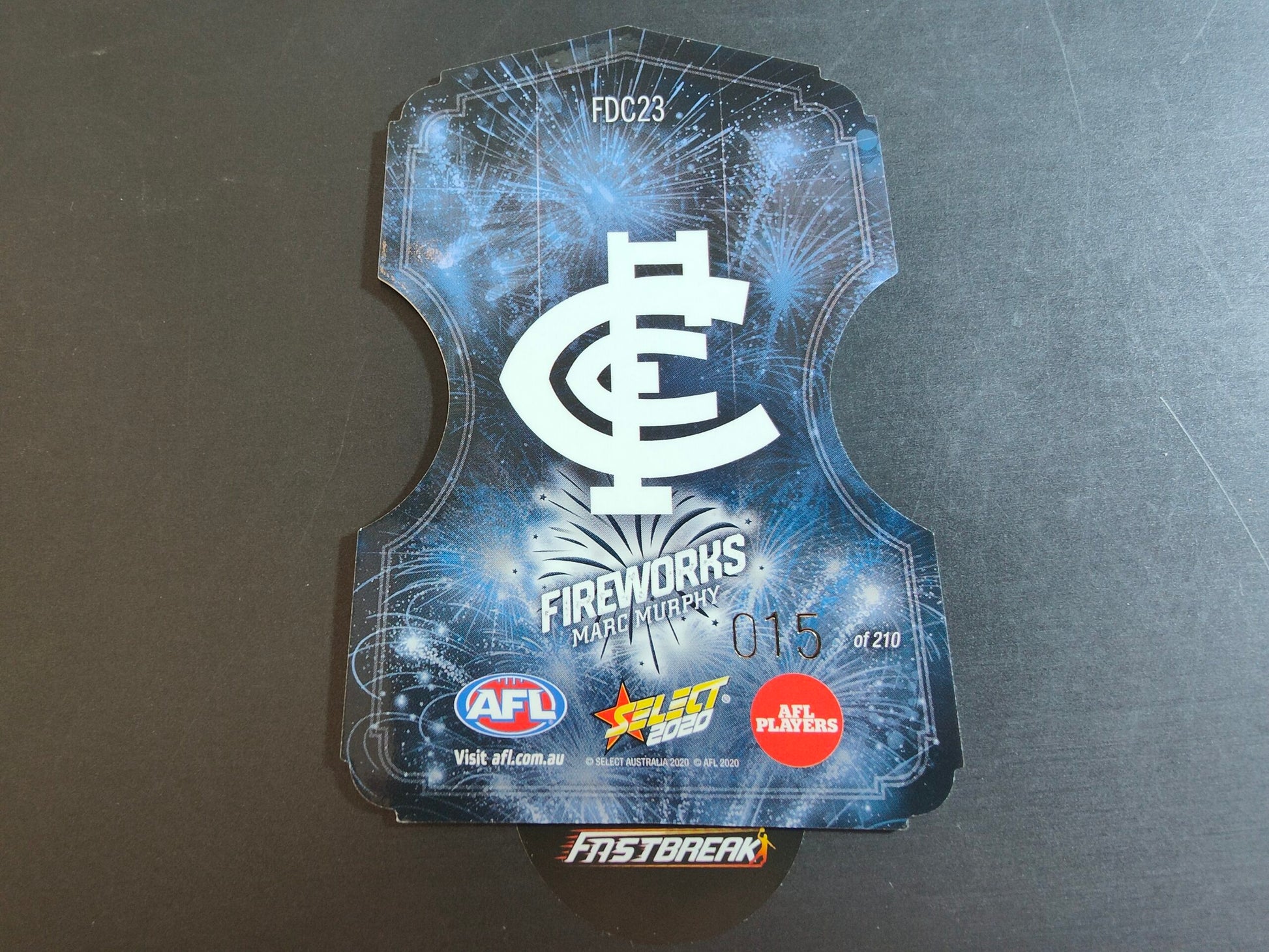 Marc Murphy - Carlton - 2020 - Footy Stars - Fireworks - 15/210