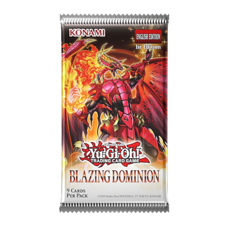 Yu-Gi-Oh – Blazing Dominion Booster PACK