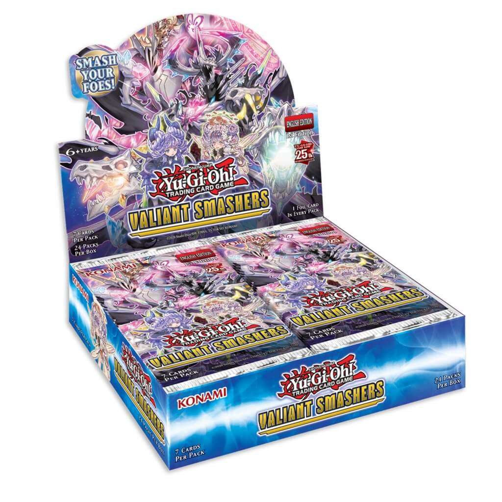 YU-GI-OH! TCG Valiant Smashers - 7 x Card Booster PACK