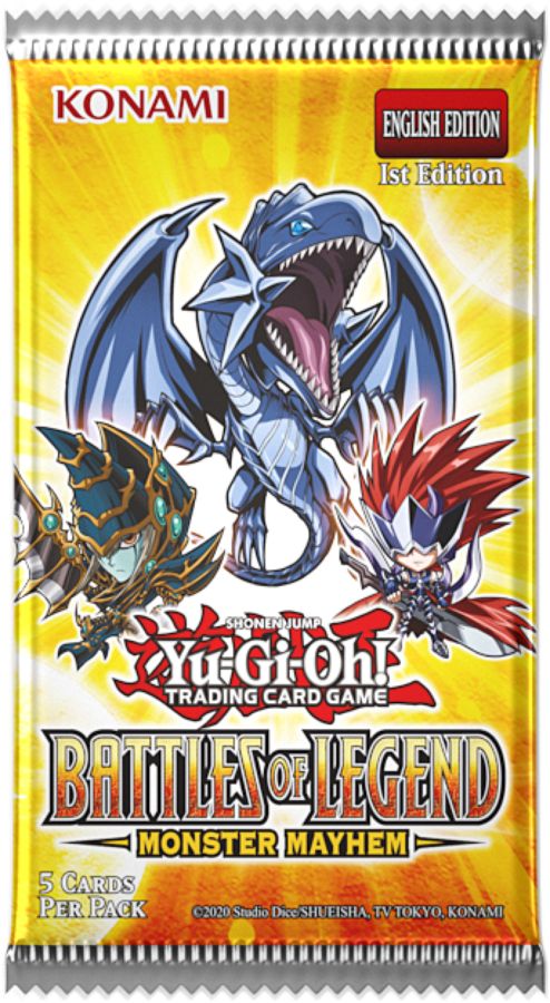 Yu-Gi-Oh! - Battles of Legend: Monster Mayhem Booster