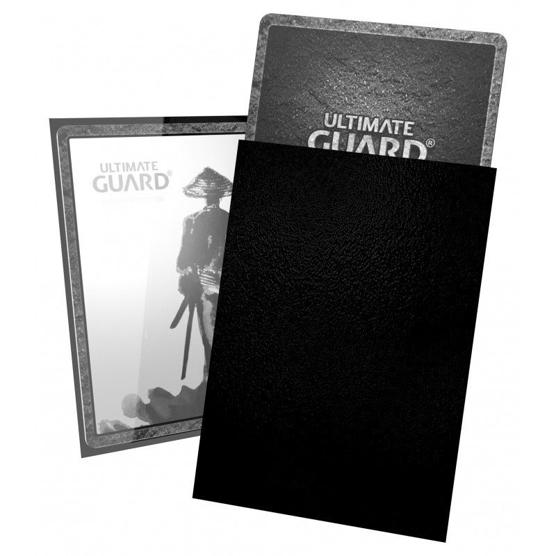 Ultimate Guard: Japanese Size Sleeves - Colour: Black