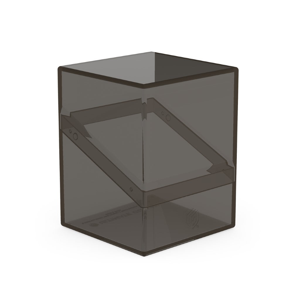 Ultimate Guard: Deck Box – Boulder 100+ – Clear: Assorted Colours - Colour: Onyx