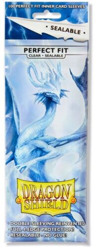 Sleeves - Dragon Shield - Perfect Fit Sealable - Standard - Clear
