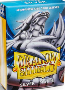 Sleeves - Dragon Shield Japanese - Box 60 - Colour: Silver