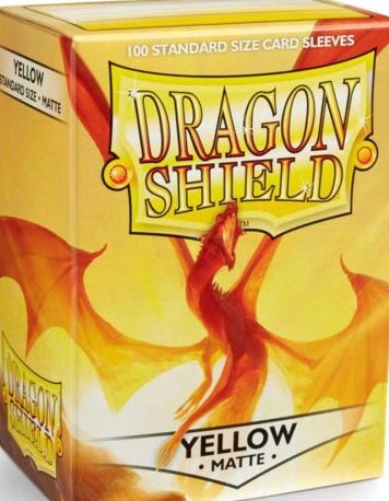 Dragon Shield Sleeves - COLOUR: Yellow