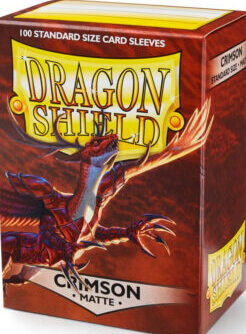 Dragon Shield Sleeves - COLOUR: Crimson