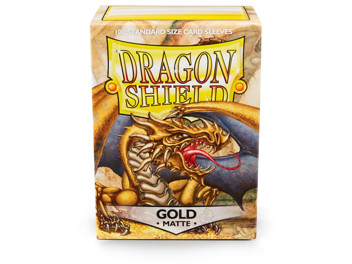 Dragon Shield Sleeves - COLOUR: Gold