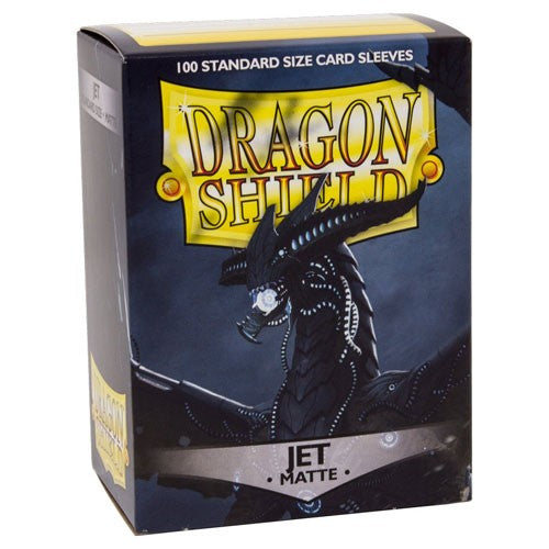 Dragon Shield Sleeves - COLOUR: Jet Black