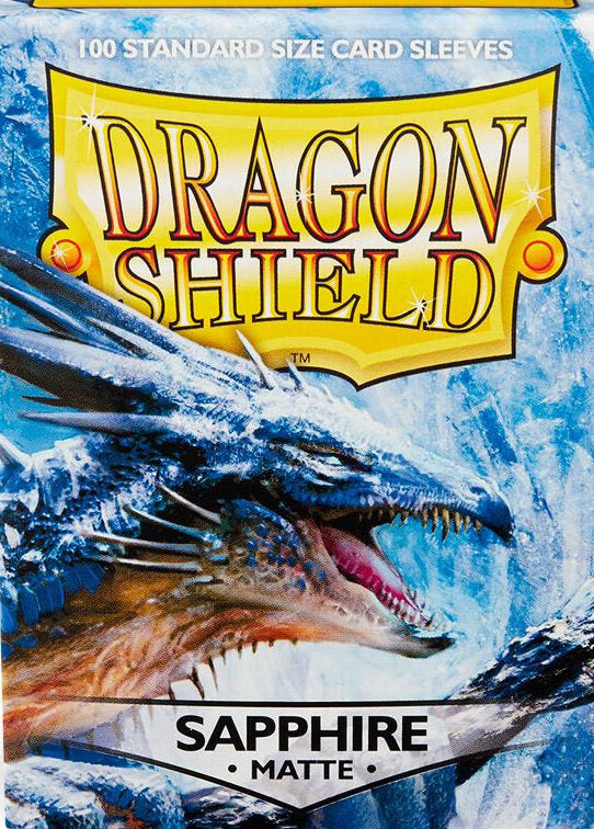 Dragon Shield Sleeves - COLOUR: Sapphire