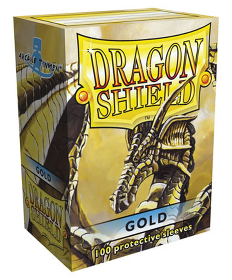 Dragon Shield Sleeves - COLOUR: Gold Classic