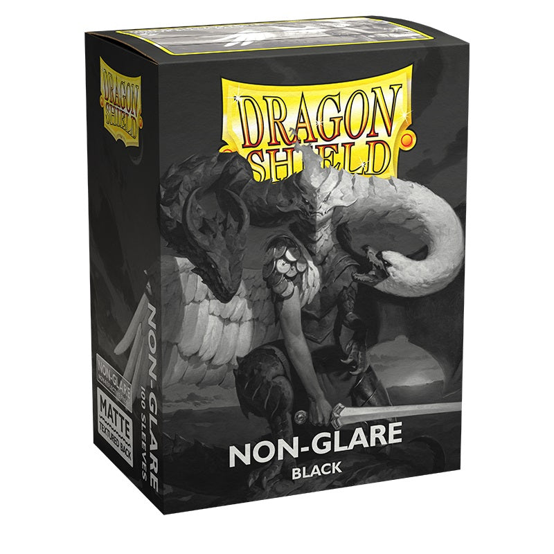 Dragon Shield Sleeves - COLOUR: Non Glare Black