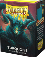 Dragon Shield Sleeves - COLOUR: Matte Turquoise Atebeck
