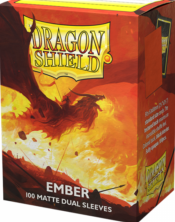 Dragon Shield Sleeves - COLOUR: Duel Ember