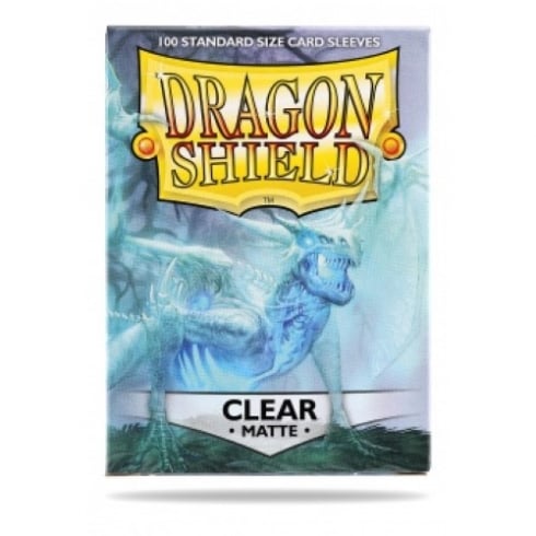 Dragon Shield Sleeves - COLOUR: Matte Clear