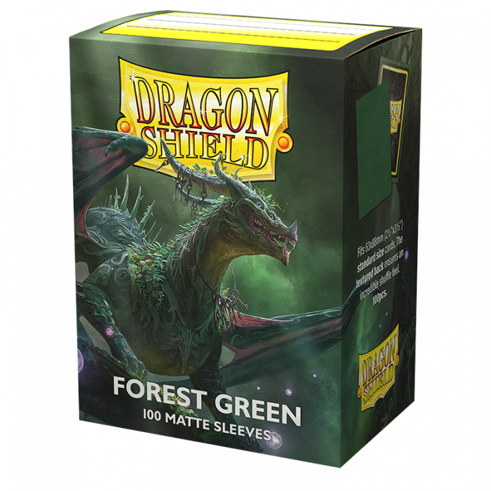 Dragon Shield Sleeves - COLOUR: Forrest Green