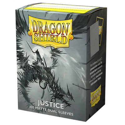 Dragon Shield Sleeves - COLOUR: Matte Duel Justice