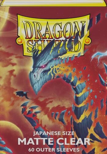 Sleeves - Dragon Shield Japanese - Box 60 - Colour: Clear