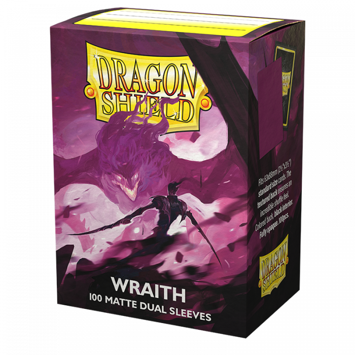 Dragon Shield Sleeves - COLOUR: Matte Dual – Wraith
