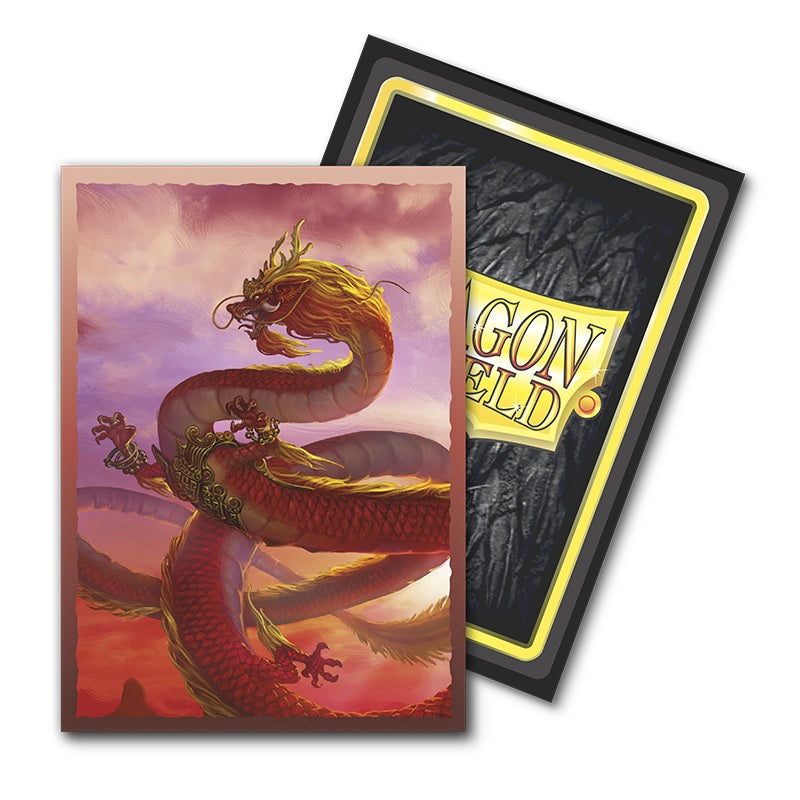 Dragon Shield Sleeves Brushed Art - colour: Chinese New Year: Year of the Wood Dragon