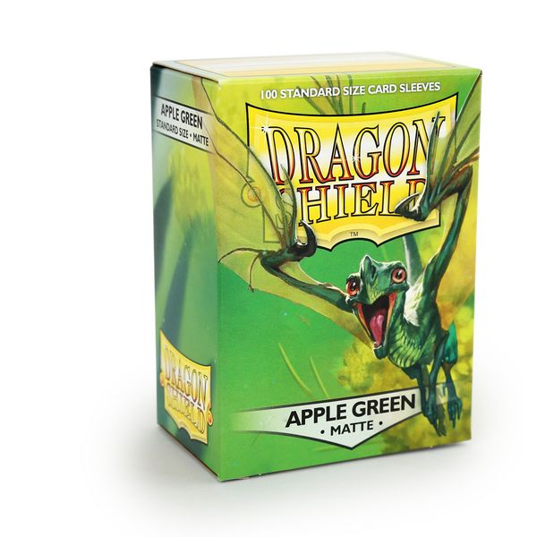 Dragon Shield Sleeves - COLOUR: Apple Green